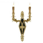 Бра Two Arm Elephant Lion Wall Lamp