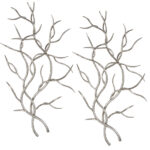 Панно Silver Branches (набор из 2)