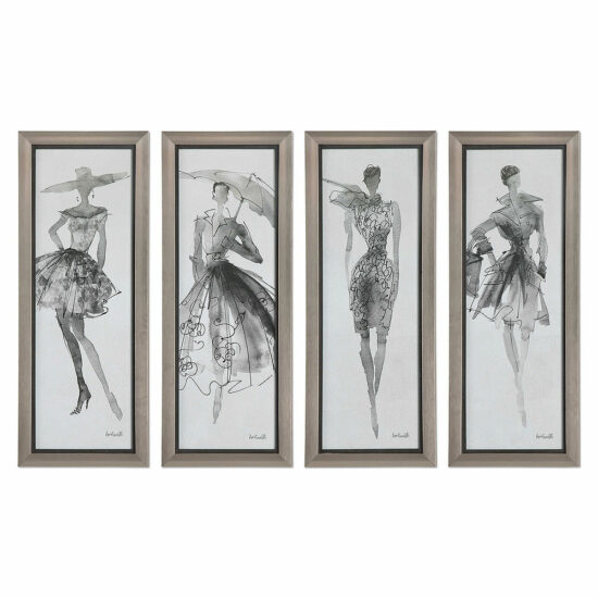 Панно Fashion Sketchbook (набір з 4)