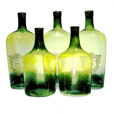 Пляшка декоративна Green Bottle (мала)