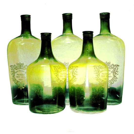 Пляшка декоративна Green Bottle (велика)