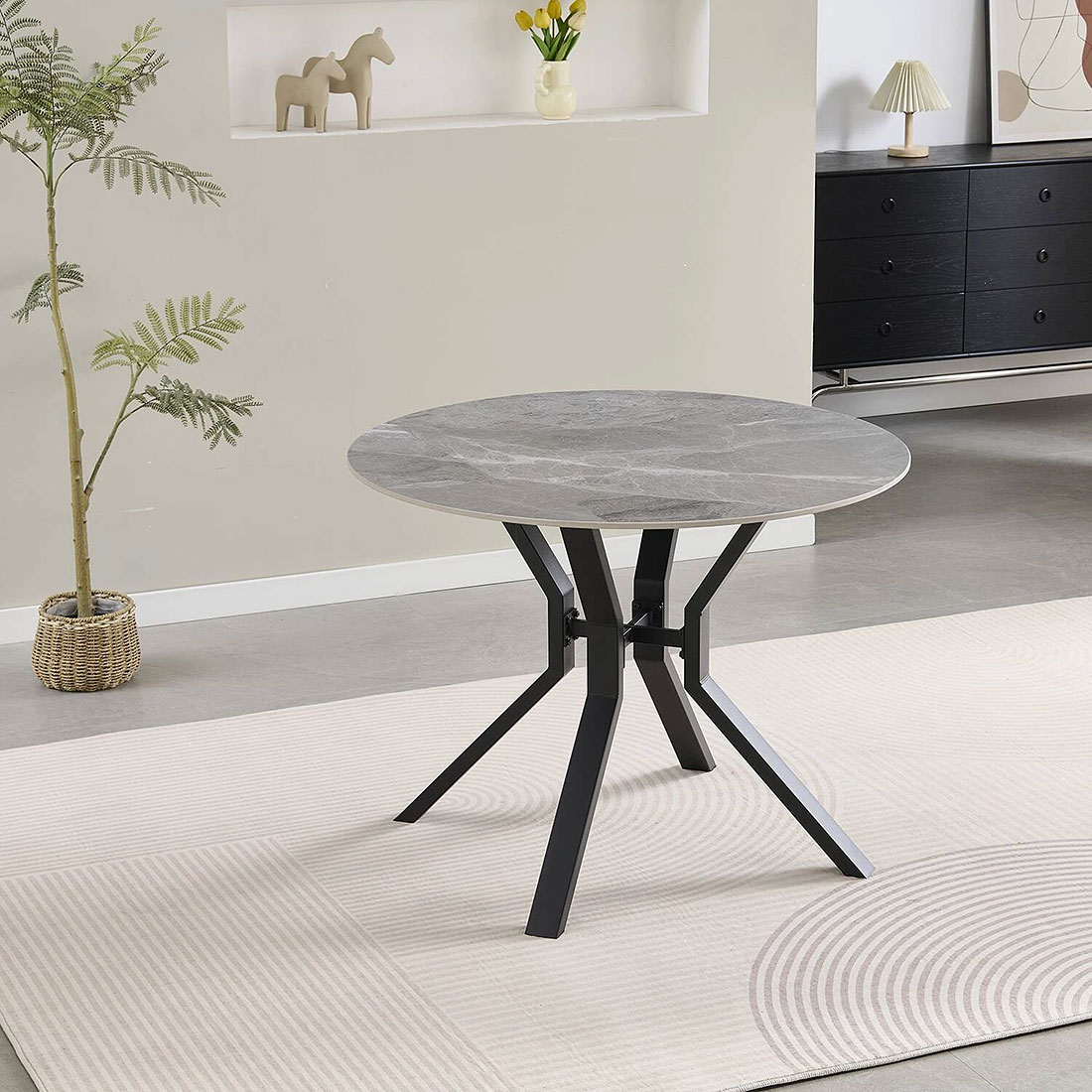 Стiл-обiднiй-Dalas-Italy-grey-glossy-2
